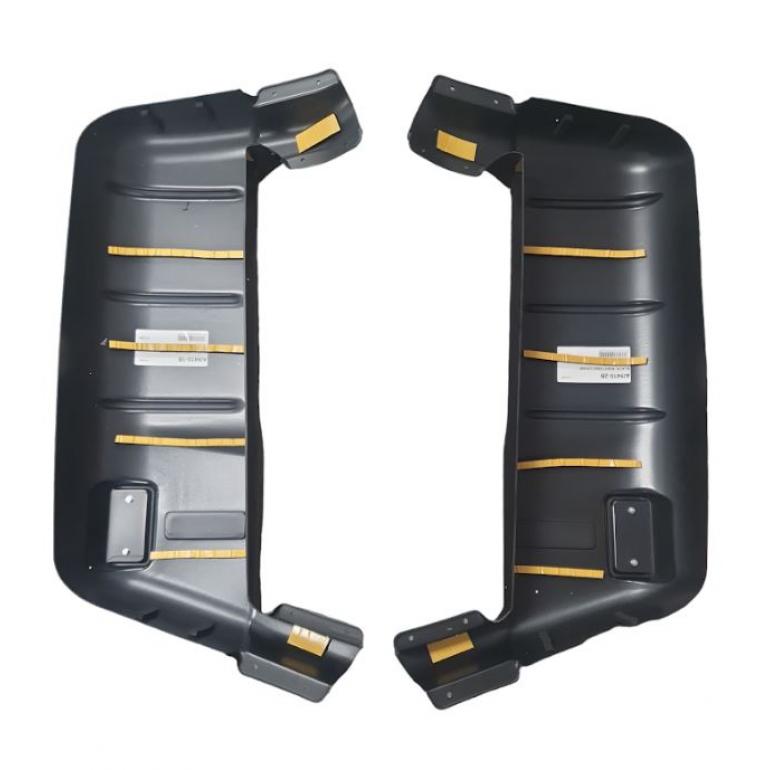 BLACK SUPER STRONG MIRROR GUARD SET RH & LH (PAIR)