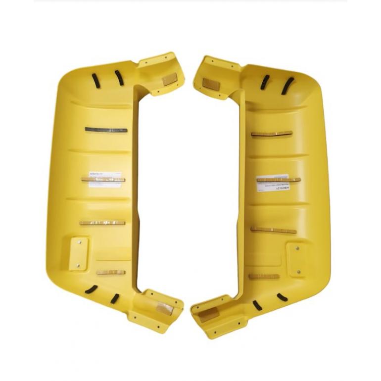 YELLOW SUPER STRONG MIRROR GUARD SET RH & LH (PAIR)