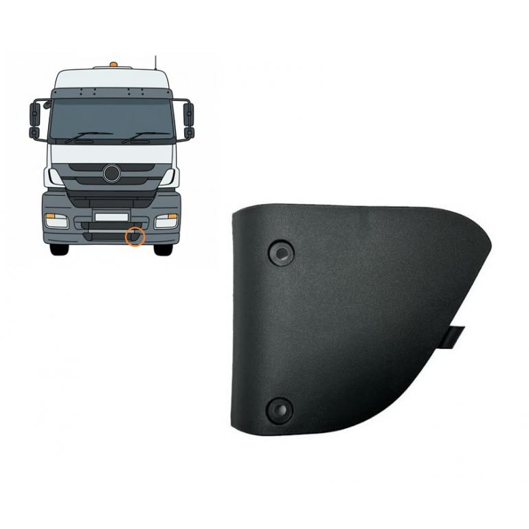 FRONT BUMPER SPOILER BLANKING CAP PASSENGER SIDE LH