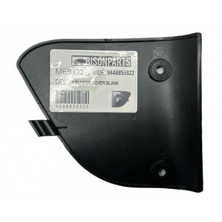 FRONT BUMPER SPOILER BLANKING CAP PASSENGER SIDE LH