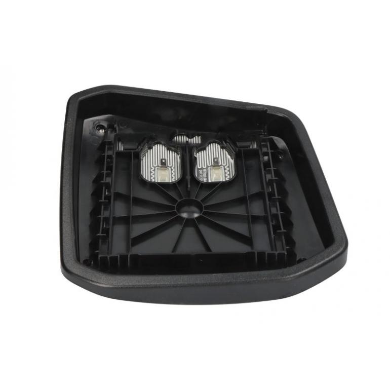 HEATED WIDE ANGLE MIRROR GLASS DRIVER SIDE RH