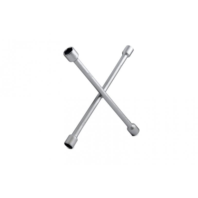WHEEL SPANNER FOUR WAY (SIZE 17/19/21/23) STEEL