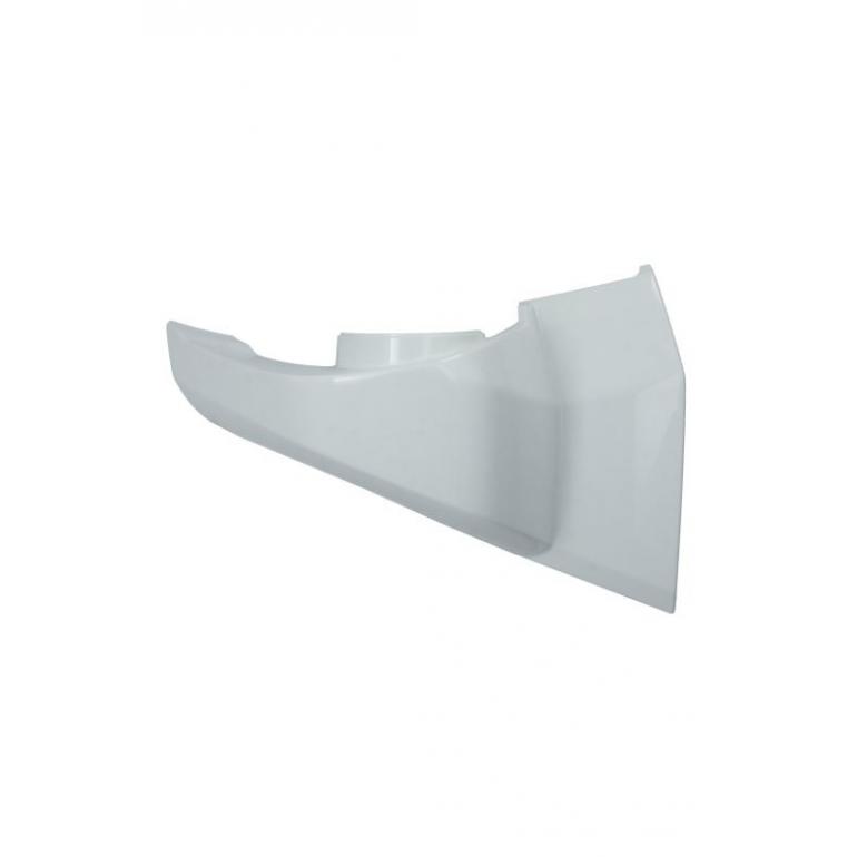 WHITE MIRROR ARM LOWER COVER DRIVER SIDE RH