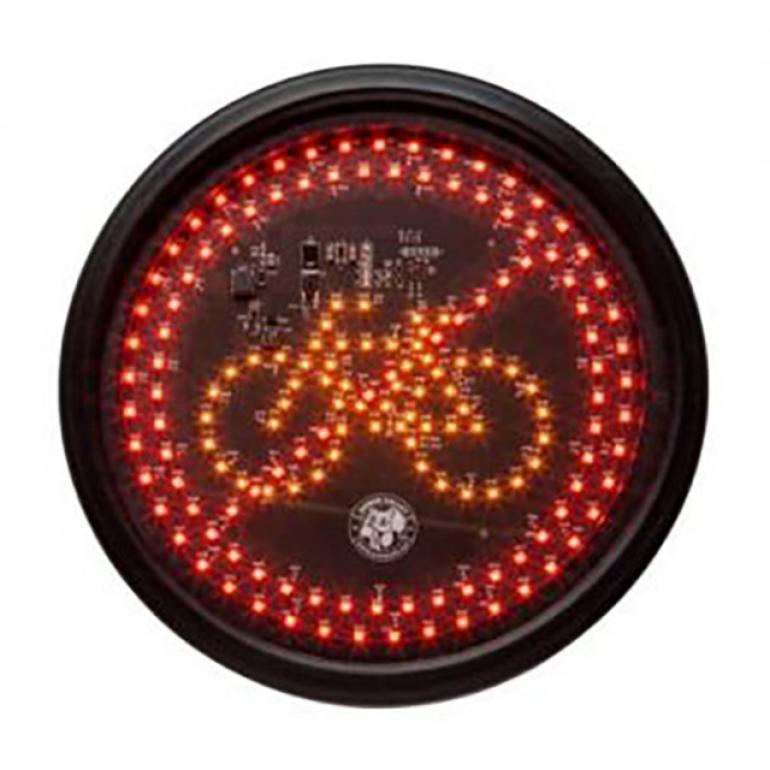 LED RED / AMBER CYCLIST WARNING LAMP