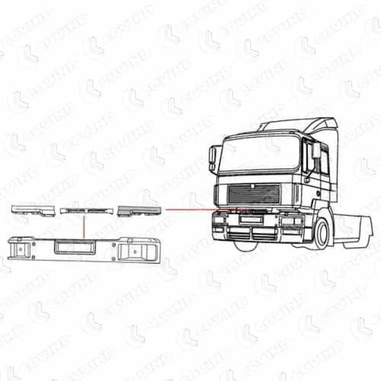END SPOILER SECTION DRIVER SIDE RH