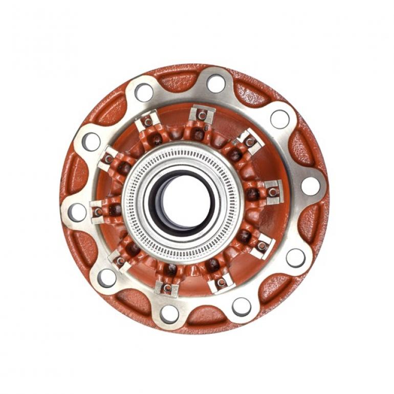 FRONT WHEEL HUB C/W BEARINGS & ABS EXCITER RING