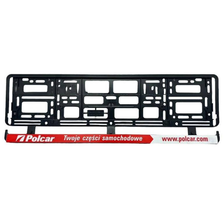 PLASTIC NUMBER PLATE HOLDERS (PAIR)