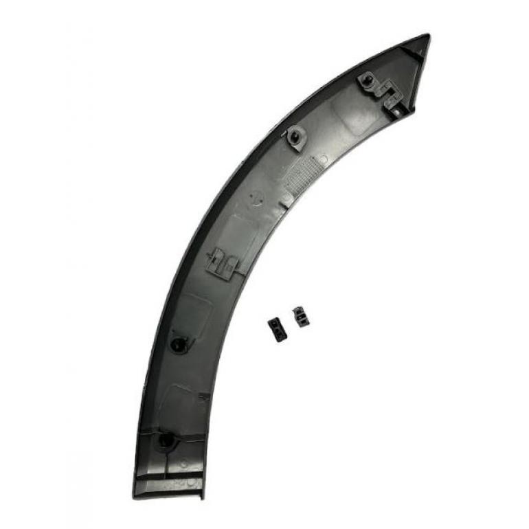 GREY FRONT WHEEL ARCH MOULDING PANEL REAR SECTION PASSENGER SIDE LH