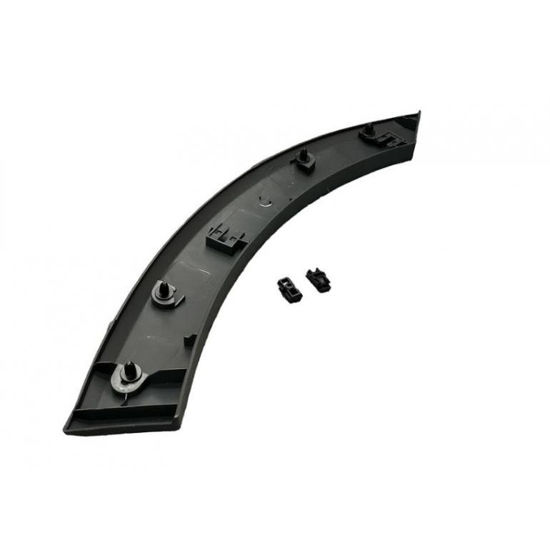 GREY FRONT WHEEL ARCH MOULDING PANEL REAR SECTION PASSENGER SIDE LH