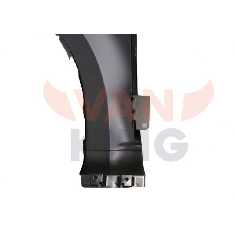 PRIMED FRONT WING PANEL WITH SIDE REPEATER LAMP HOLE DRIVER SIDE RH