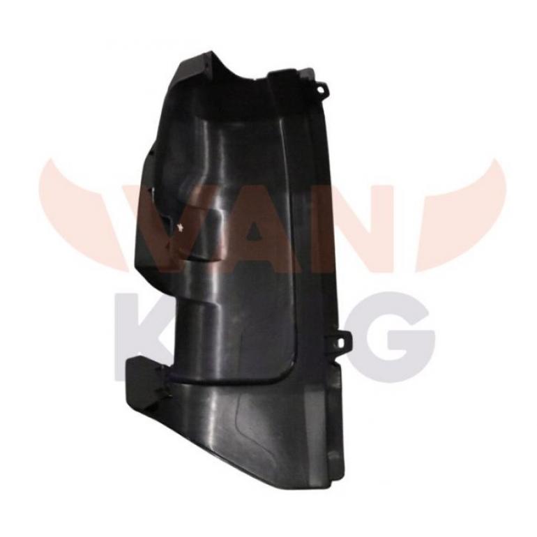 BLACK REAR BUMPER CORNER DRIVER SIDE RH