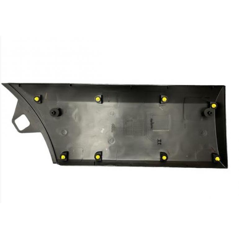 BLACK FORWARD REAR SIDE MOULDING PANEL PASSENGER SIDE LH
