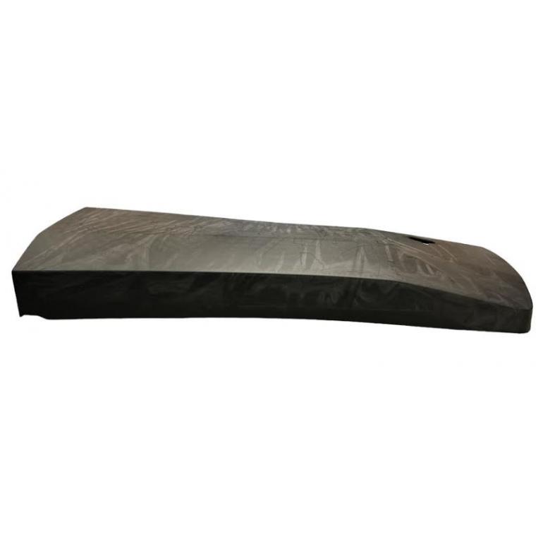 BLACK REAR DOOR MOULDING PANEL DRIVER SIDE RH