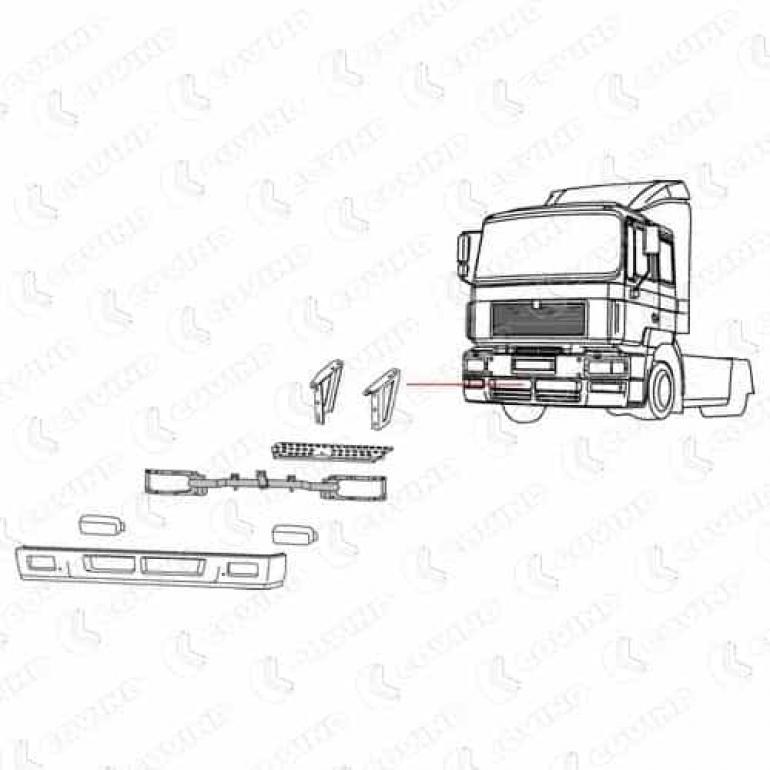 HEADLAMP MOUNTING BRACKET