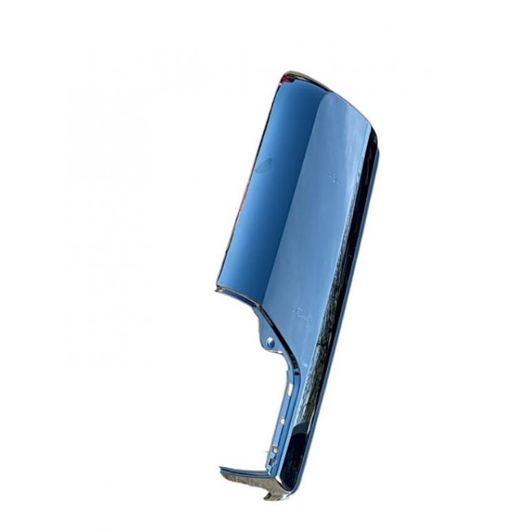 CHROME COATED MAIN MIRROR BACK COVER DRIVER SIDE RH