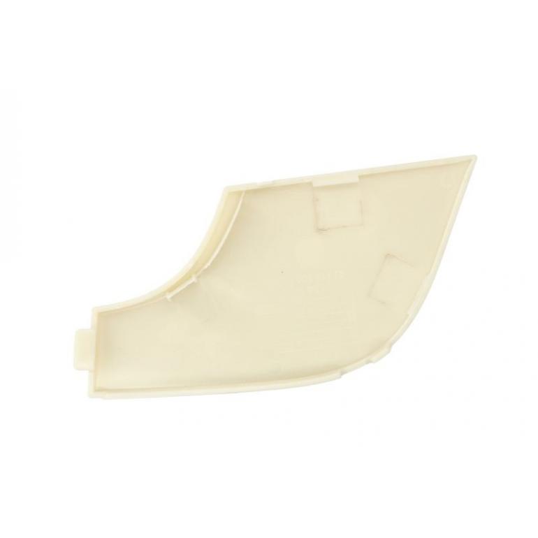 WHITE TOWING EYE BUMPER COVERING DRIVER SIDE RH