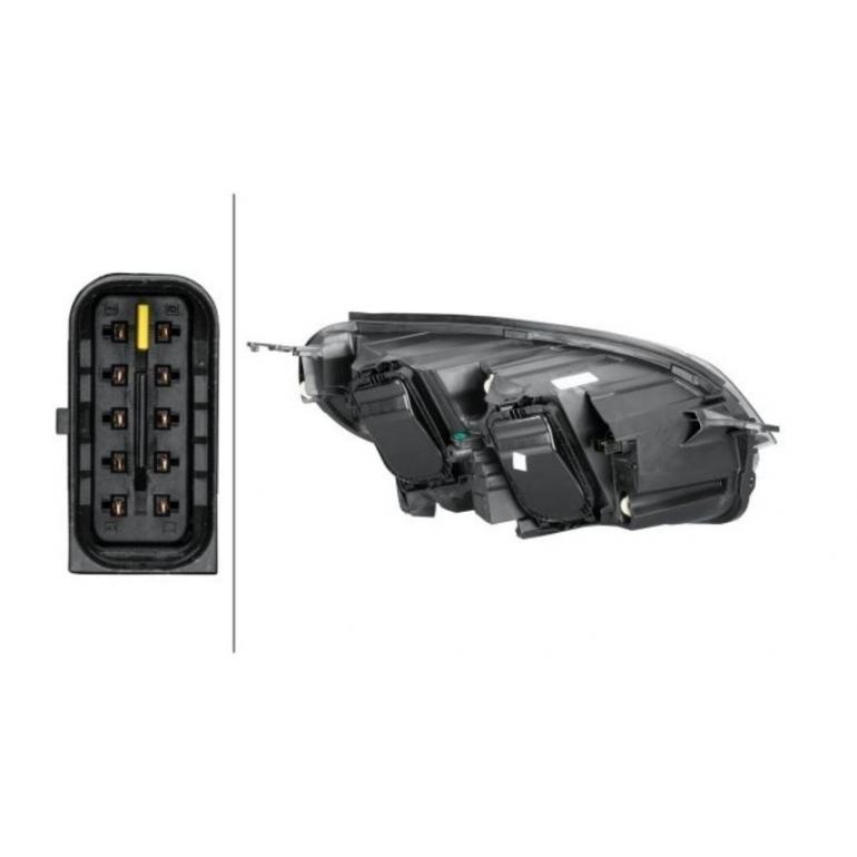 HEADLAMP ASSEMBLY DRIVER SIDE RH