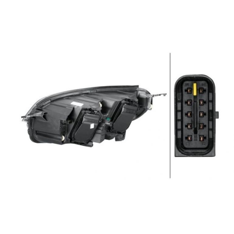 HEADLAMP ASSEMBLY PASSENGER SIDE LH