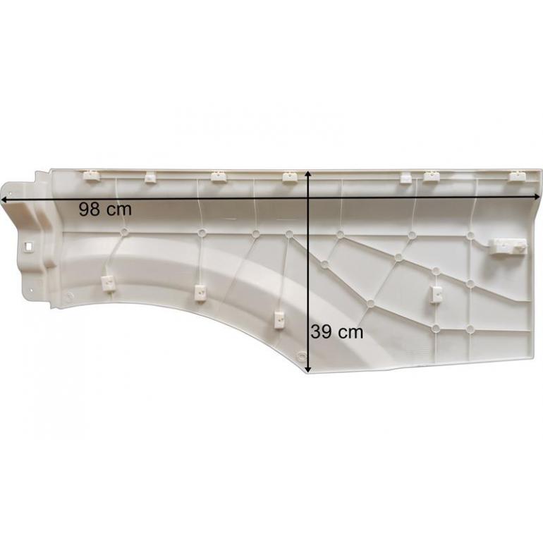 CABIN MUDGUARD EXTENSION DRIVER SIDE RH
