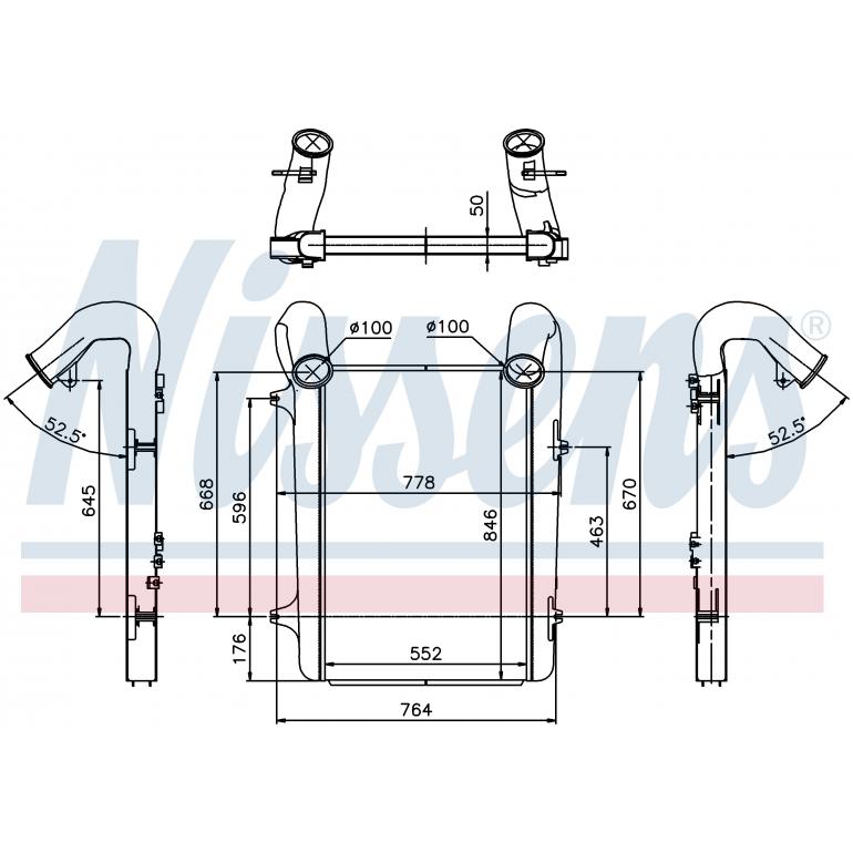 CHARGE AIR INTERCOOLER