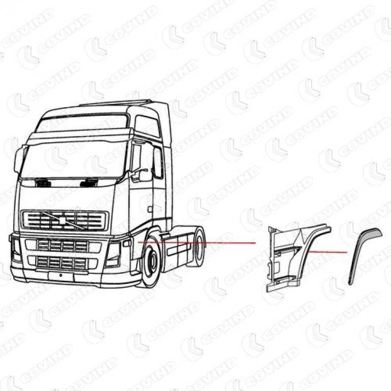 STEPWING EXTENSION PANEL PASSENGER SIDE LH