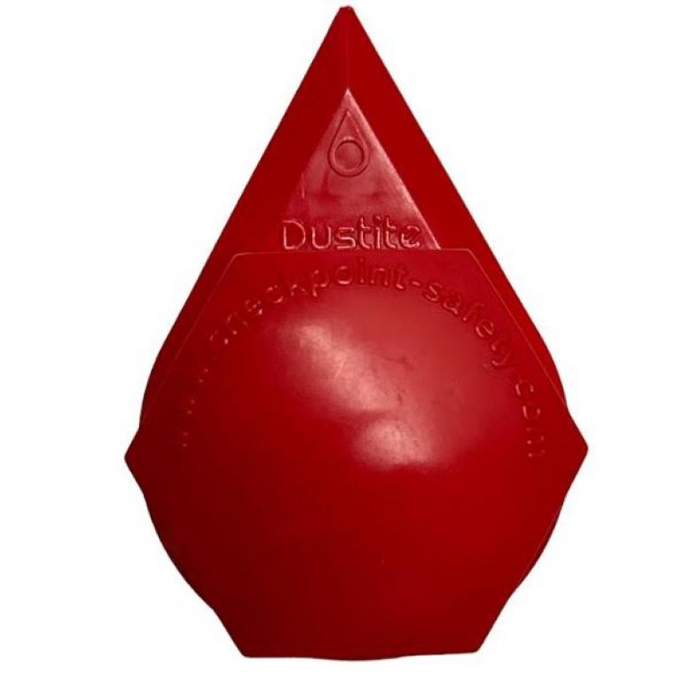 32MM RED 'DUSTITE WHEEL NUT INDICATOR COVERS (PKT 10)