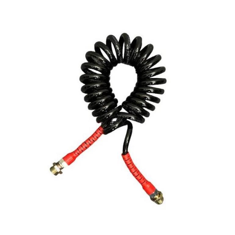 ANTI-KINK AIR COIL RED TAILS 4M 2xM22
