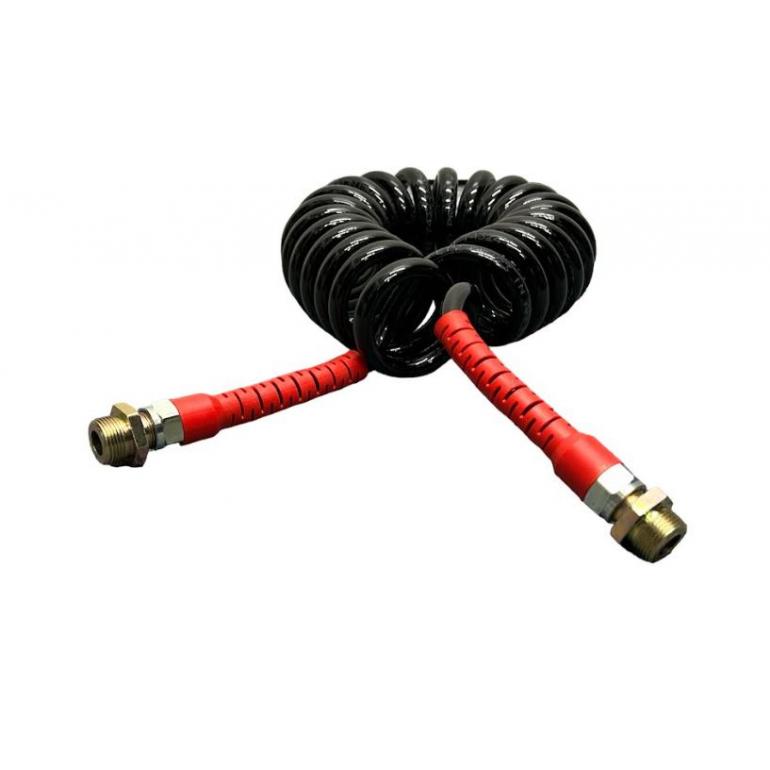ANTI-KINK AIR COIL RED TAILS 4M 2xM22