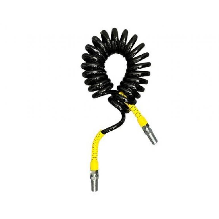 ANTI-KINK AIR COIL YELLOW TAILS 4M 2xM18L