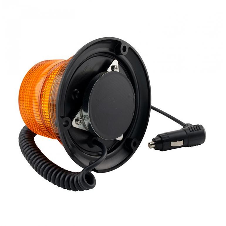 COMPACT LED AMBER MAGNETIC MOUNTED BEACON 12-48VDC