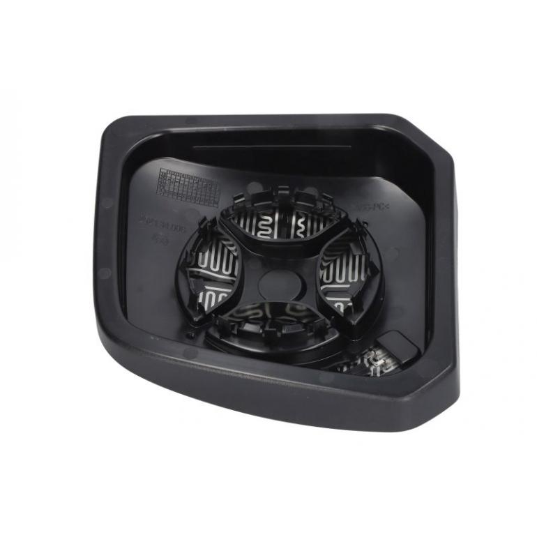 HEATED WIDE ANGLE MIRROR GLASS DRIVER SIDE RH