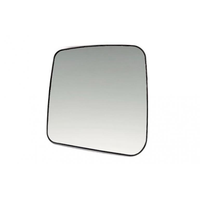 HEATED WIDE ANGLE MIRROR GLASS C/W MOUNTING PLATE PASSENGER SIDE LH