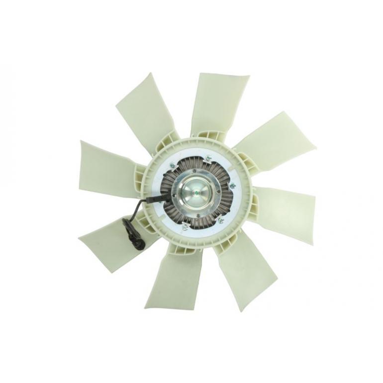VISCOUS FAN CLUTCH WITH BLADES