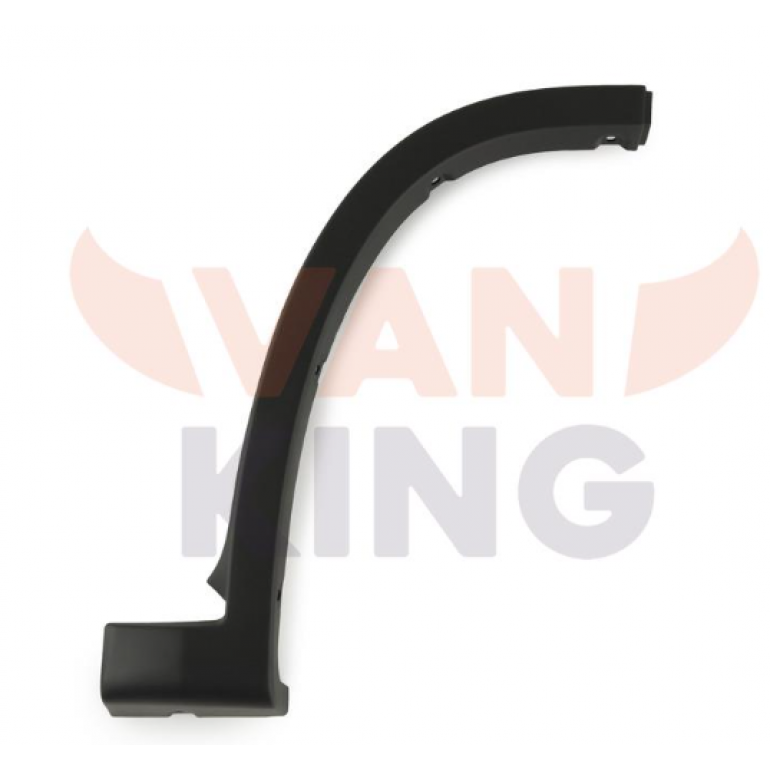 BLACK FRONT WHEEL REAR TRIM DRIVER SIDE RH