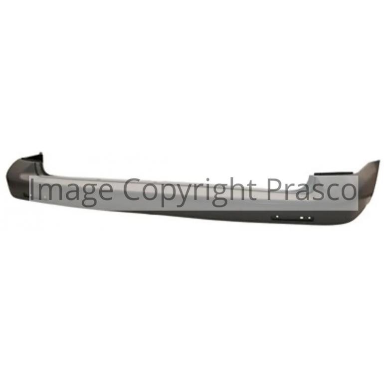 REAR BUMPER WITH 4 CUTTING MARKS FOR SENSORS