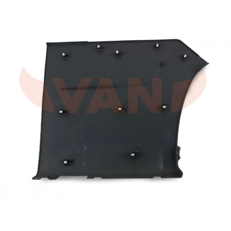 BLACK SIDE WIDE REAR PROTECTION TRIM PANEL PASSENGER SIDE LH