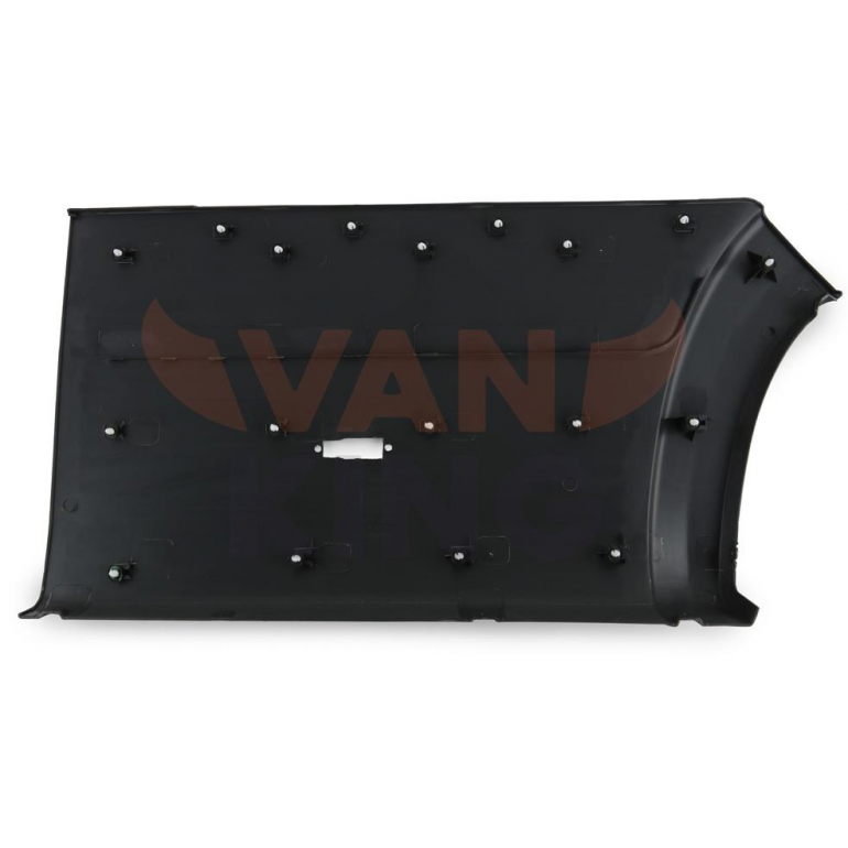 BLACK SIDE WIDE REAR PROTECTIVE TRIM PANEL PASSENGER SIDE LH