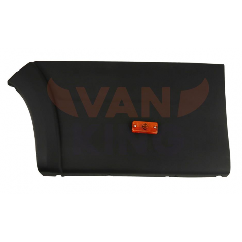 BLACK SIDE WIDE REAR PROTECTIVE TRIM PANEL PASSENGER SIDE LH