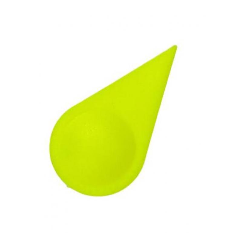 27MM FLOURESCENT YELLOW 'BARREL LONG REACH WHEEL NUT COVERS (PKT 10)