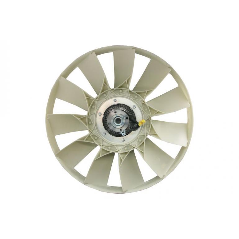 VISCOUS FAN CLUTCH WITH BLADES