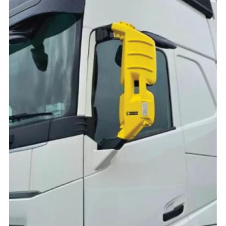 YELLOW SUPER STRONG MIRROR GUARD SET RH & LH (PAIR)