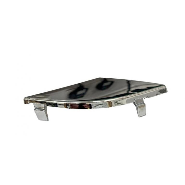 CHROME COATED BUMPER CAP WITHOUT HEADLAMP PASSENGER SIDE LH
