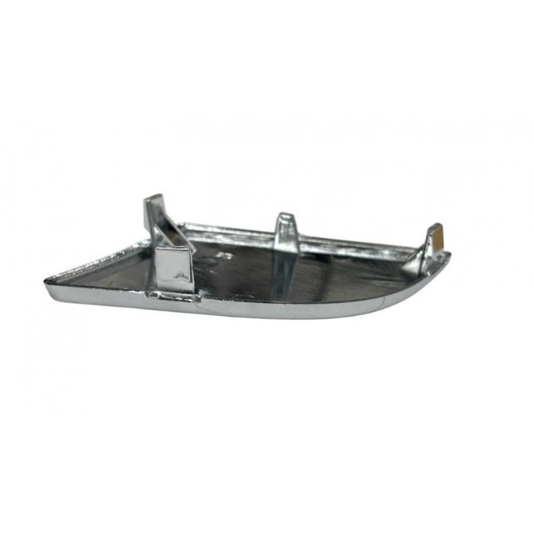 CHROME COATED BUMPER CAP WITHOUT HEADLAMP PASSENGER SIDE LH
