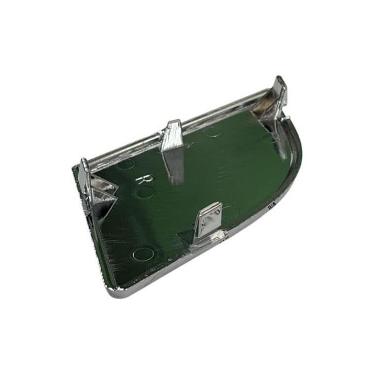 CHROME COATED BUMPER CAP WITHOUT HEADLAMP PASSENGER SIDE LH