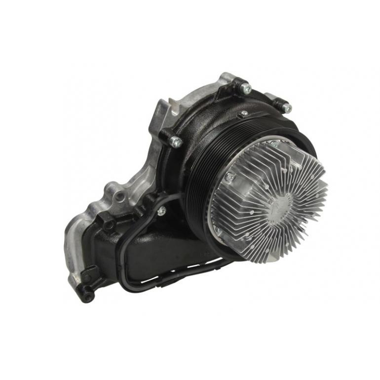 WATER PUMP WITH VISCOUS COUPLING