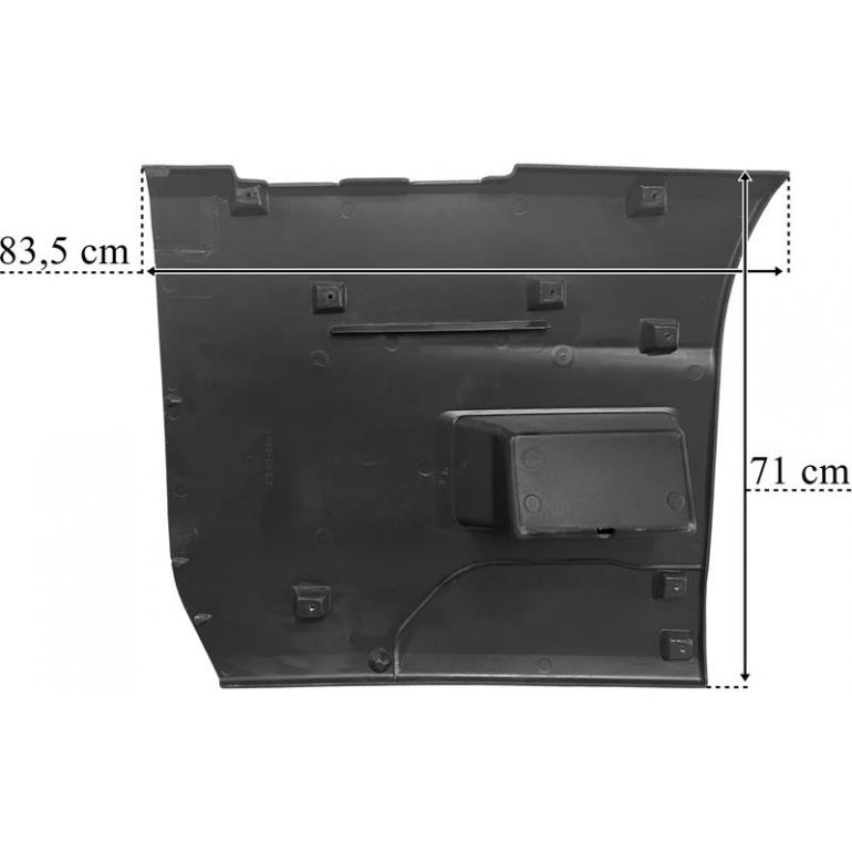 FRONT SIDE 'SKIRT WITH STEP PASSENGER SIDE LH