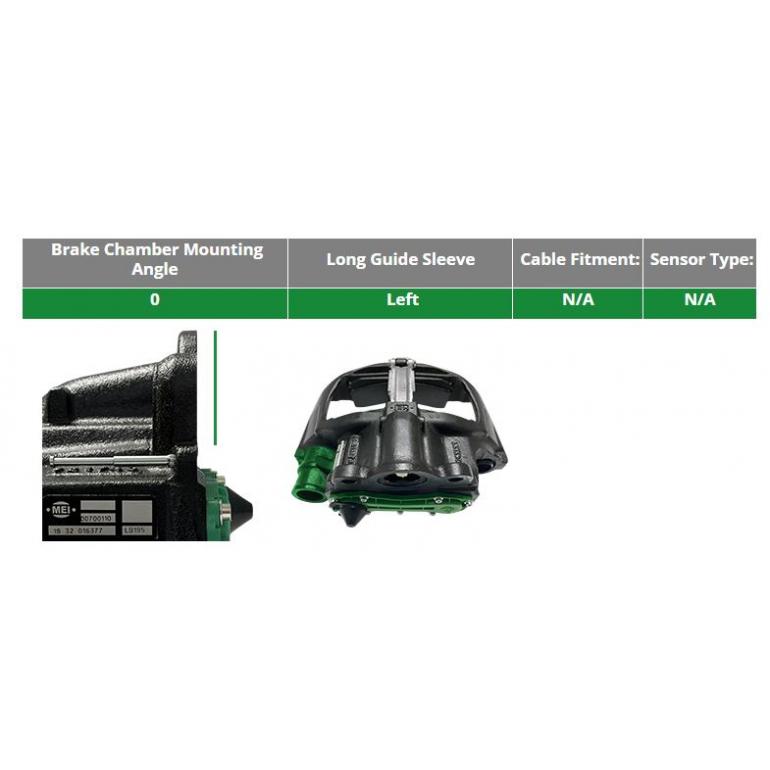 BRAKE CALIPER REPLACES SK7052 DRIVER SIDE RH