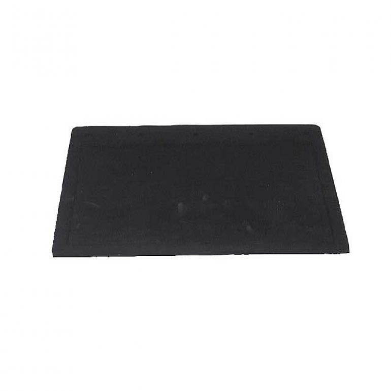 PLAIN BLACK RUBBER MUDFLAP 24" X 36" (SINGLE)