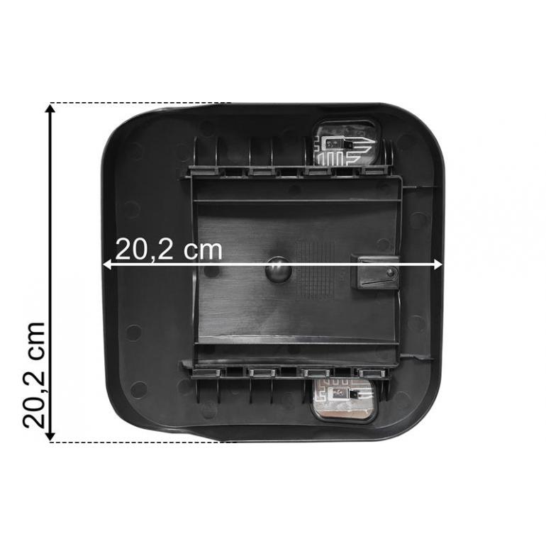 HEATED WIDE ANGLE MIRROR GLASS FITS RH OR LH