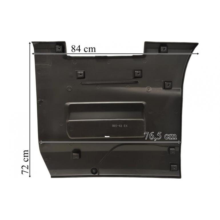 SIDE 'SKIRT FAIRING WITH STEP PASSENGER SIDE LH